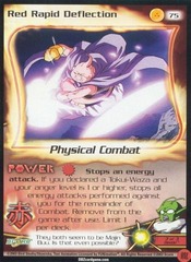 Red Rapid Deflection - 075 - Unlimited Edition - Flat Foil